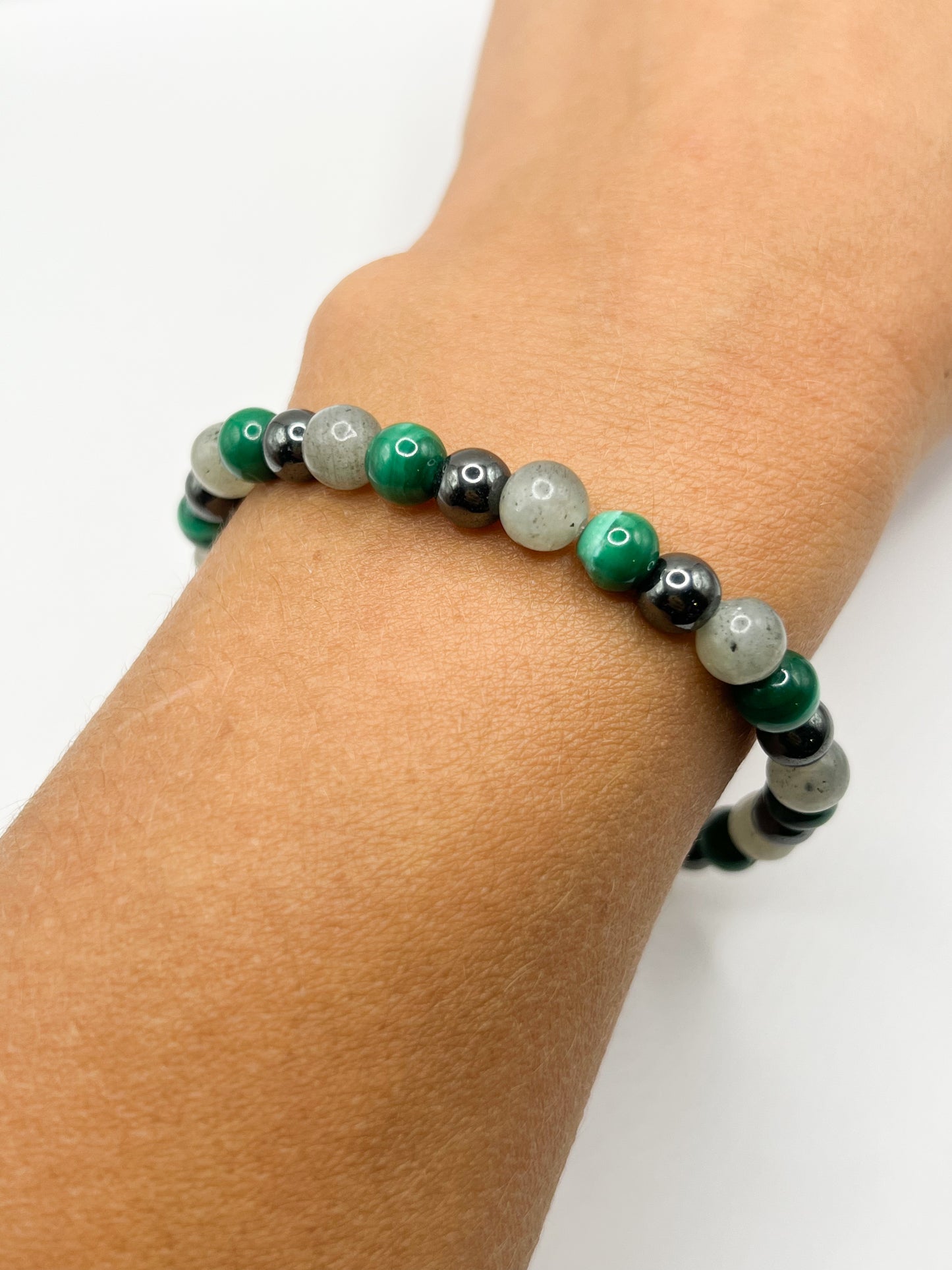 Bracelet Guérison Cristal Naturel – Rechargement, Pureté & Transformation