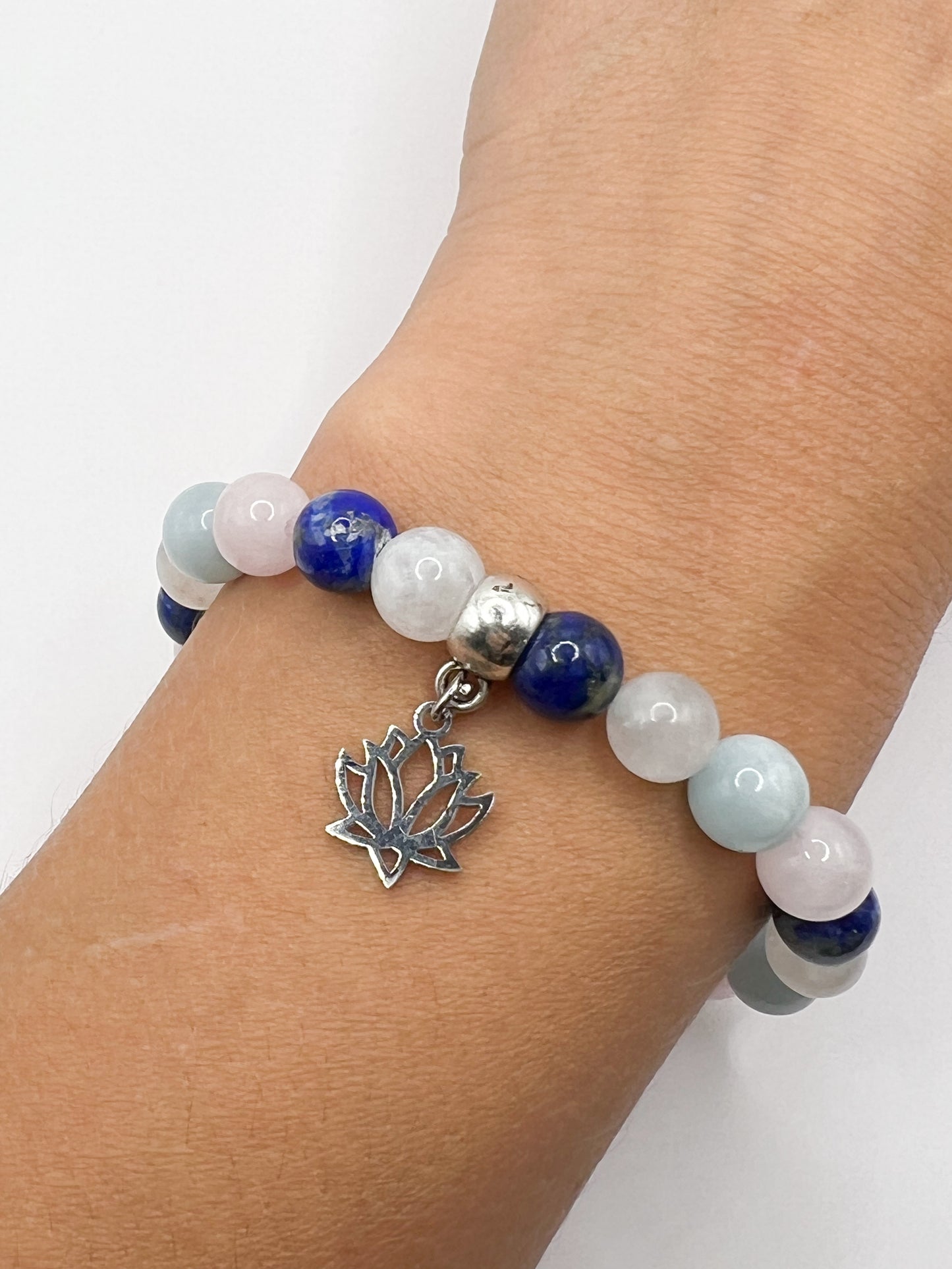 Bracelet Grossesse en Pierres Naturelles – Protection & Sérénité