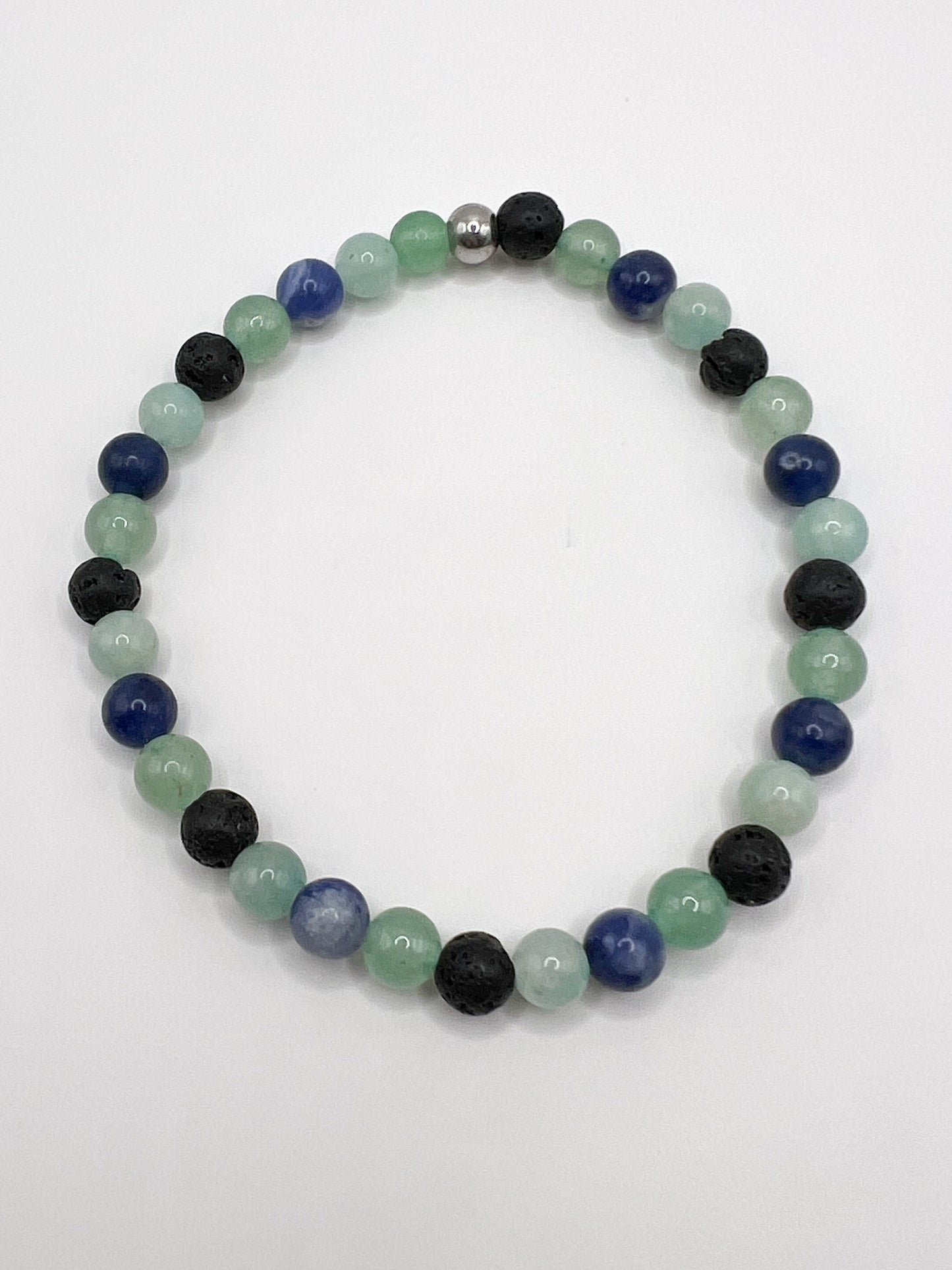 Bracelet Anti-Stress Homme – Pierres Naturelles Apaisantes & Équilibre Émotionnel