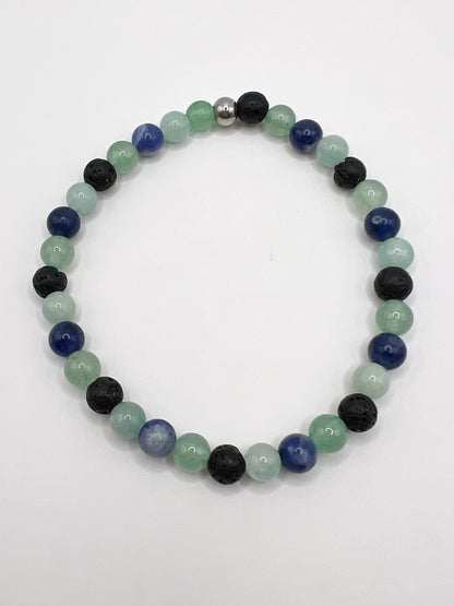 Bracelet Anti-Stress Homme – Pierres Naturelles Apaisantes & Équilibre Émotionnel