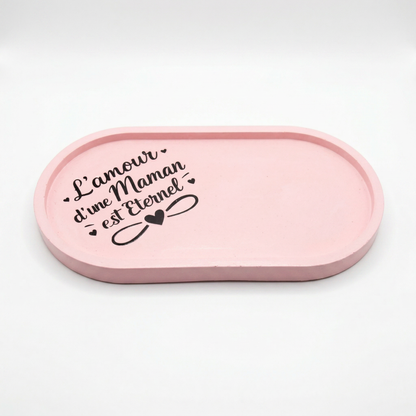 Vide-poche en Jesmonite fait main – Cadeau fête des mères original