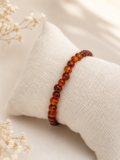 Bracelet en Ambre Naturel – Énergie Apaisante pour Sommeil et Bien‑Être