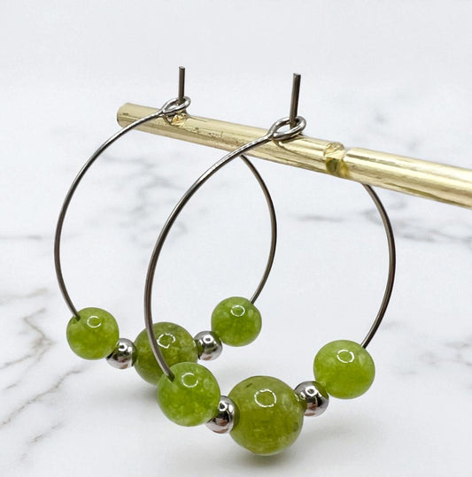 Boucles d’Oreilles Péridot – Protection, Vitalité & Style Intemporel