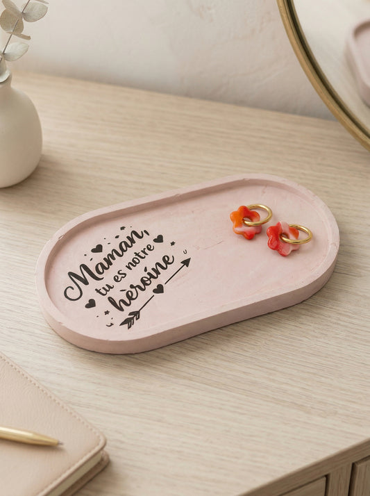 Vide-poche en Jesmonite fait main – Cadeau fête des mères original