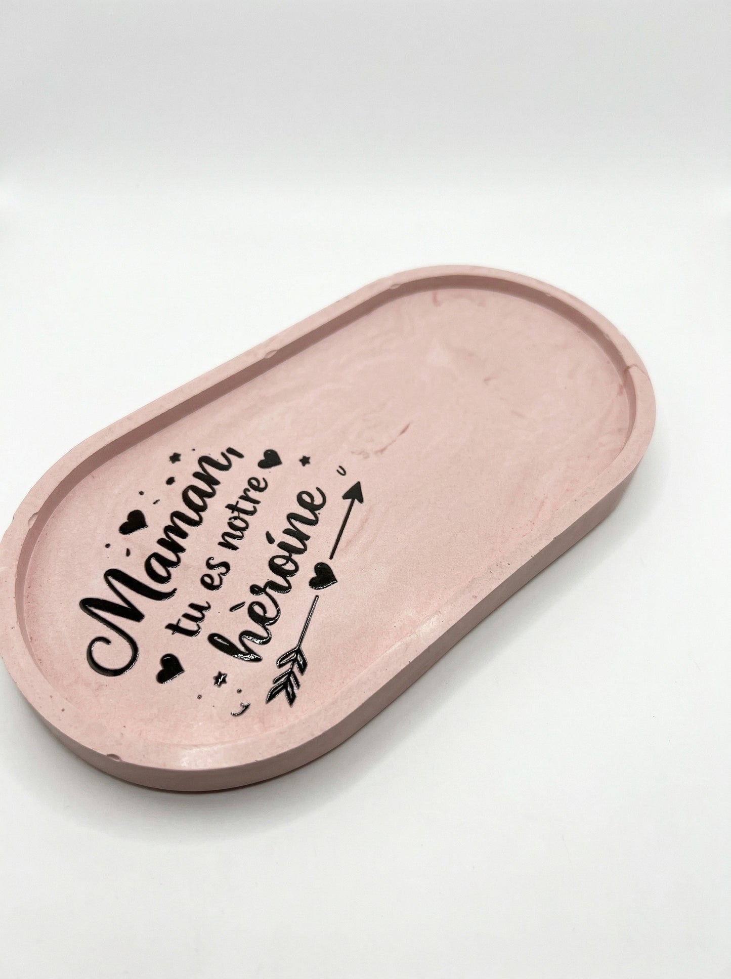 Vide-poche en Jesmonite fait main – Cadeau fête des mères original