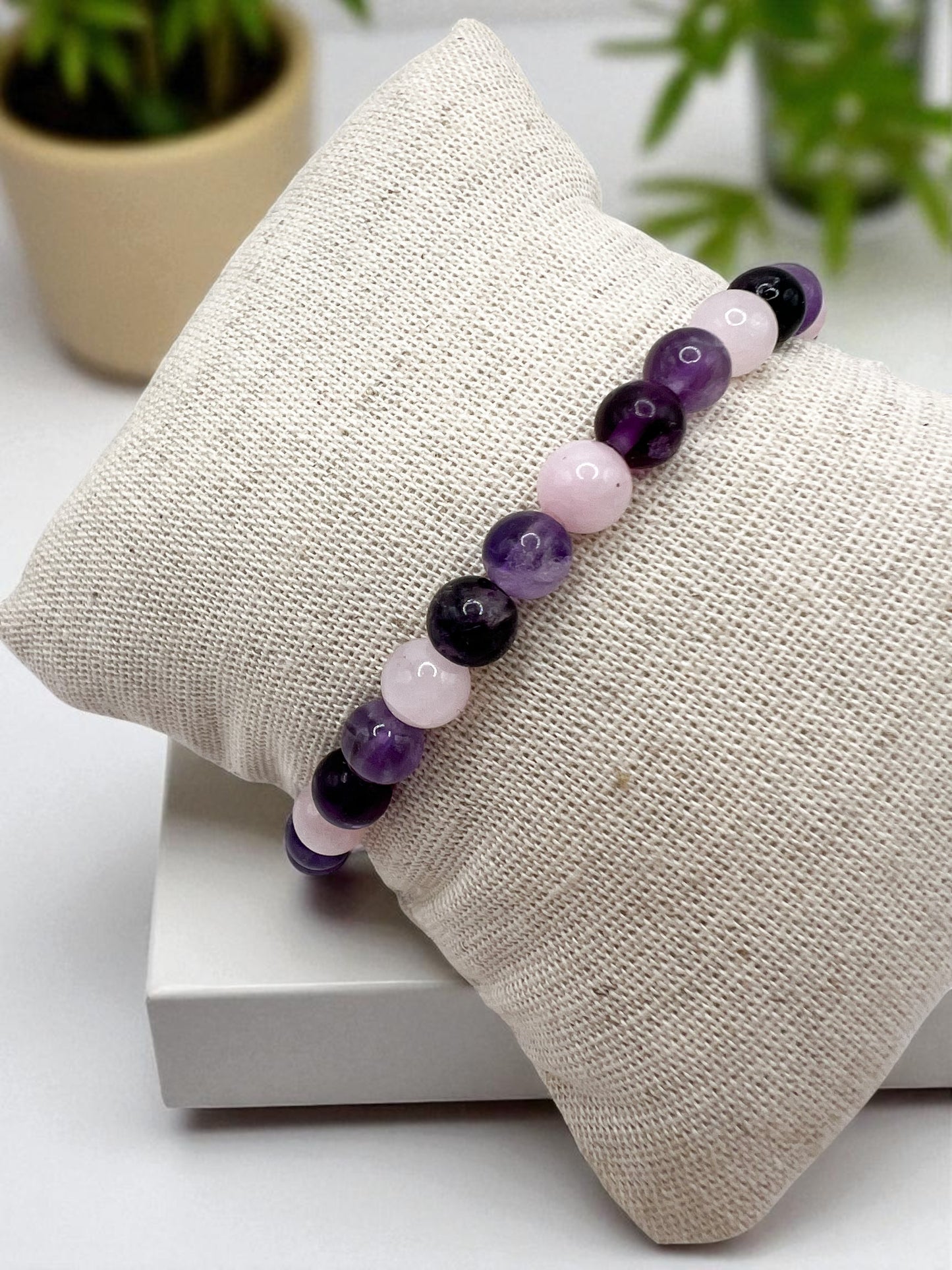 Bracelets Spécial Rentrée Scolaire – Duo Parent & Enfant en Pierres Naturelles