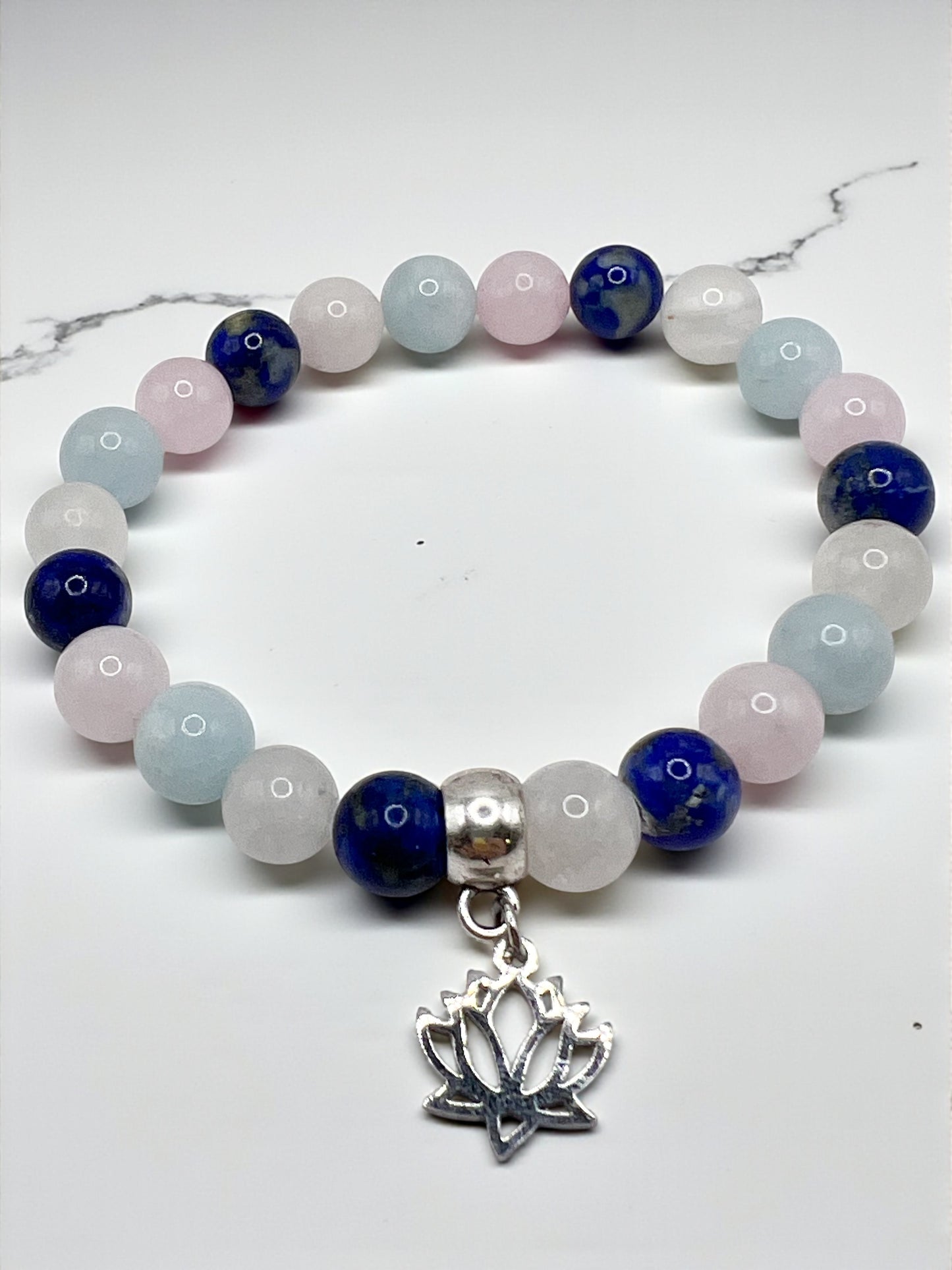 Bracelet Grossesse en Pierres Naturelles – Protection & Sérénité