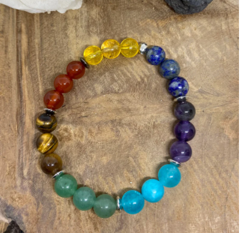 Bracelet pierres naturelles 7 chakras