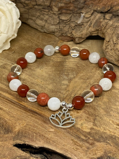 bracelet fertilité pierre de lune