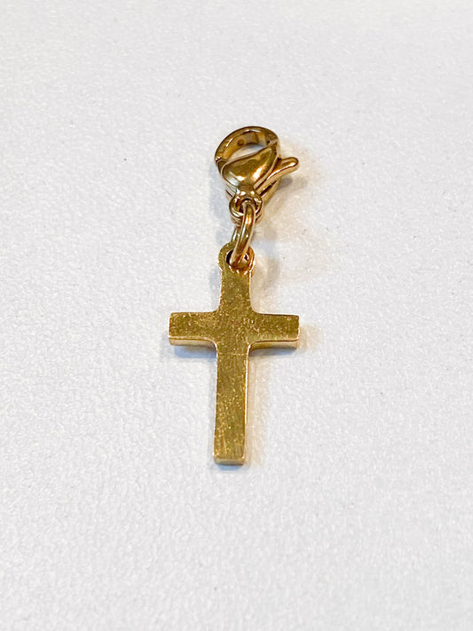 Charm Croix doré